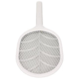 Electric Fly Swatter USB Charging Purple Light 3 Layers Safety Net Mosquito Swatter Racket with Base