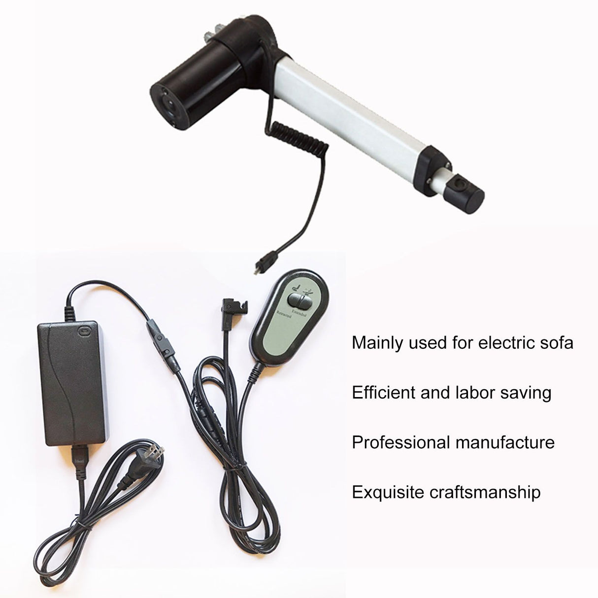 Electric Recliner Controller Labor Saving Professional Lift Chairs Controller Switch for Home 12‑32V