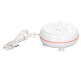 27W Mini Ultrasonic Washer USB 50 Seconds Reverse Clean Circle 30mins Self Power Off Turbine Wash Machine for Home - Top-Down View
