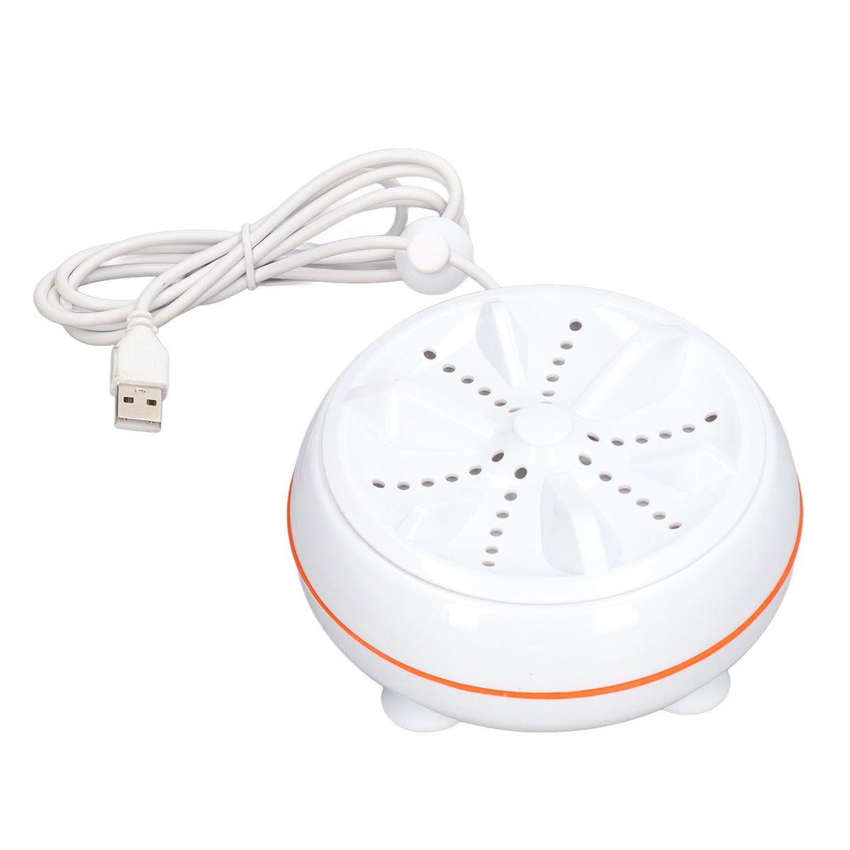 27W Mini Ultrasonic Washer USB 50 Seconds Reverse Clean Circle 30mins Self Power Off Turbine Wash Machine for Home