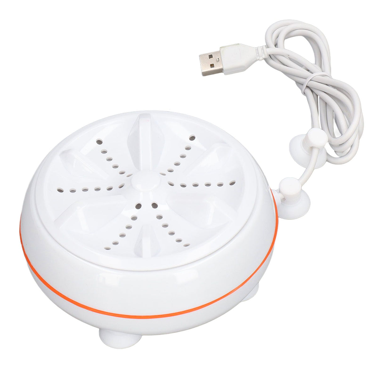 27W Mini Ultrasonic Washer USB 50 Seconds Reverse Clean Circle 30mins Self Power Off Turbine Wash Machine for Home