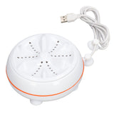 27W Mini Ultrasonic Washer USB 50 Seconds Reverse Clean Circle 30mins Self Power Off Turbine Wash Machine for Home
