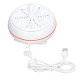 27W Mini Ultrasonic Washer USB 50 Seconds Reverse Clean Circle 30mins Self Power Off Turbine Wash Machine for Home