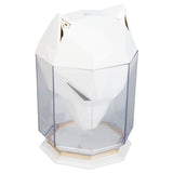 Air Humidifier Large Capacity Desktop Separated Electric Water Diffuser for Home Office White