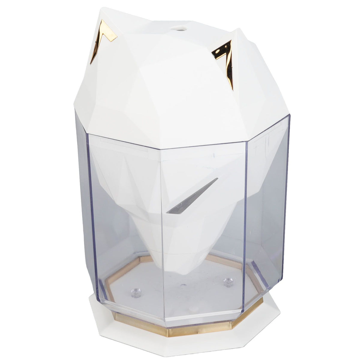 Air Humidifier Large Capacity Desktop Separated Electric Water Diffuser for Home Office White