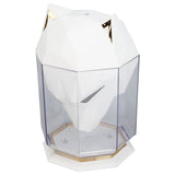 Air Humidifier Large Capacity Desktop Separated Electric Water Diffuser for Home Office White - Rear View