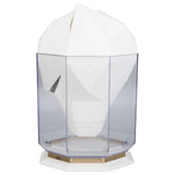 Air Humidifier Large Capacity Desktop Separated Electric Water Diffuser for Home Office White