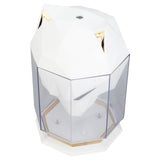 Air Humidifier Large Capacity Desktop Separated Electric Water Diffuser for Home Office White - Low Angle