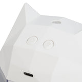 Air Humidifier Large Capacity Desktop Separated Electric Water Diffuser for Home Office White