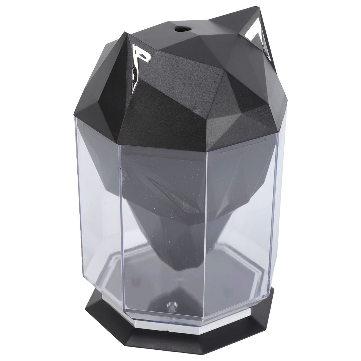 Air Humidifier Large Capacity Desktop Separated Electric Water Diffuser for Home Office Black