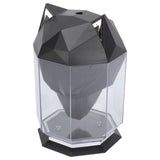 Air Humidifier Large Capacity Desktop Separated Electric Water Diffuser for Home Office Black - Rear View