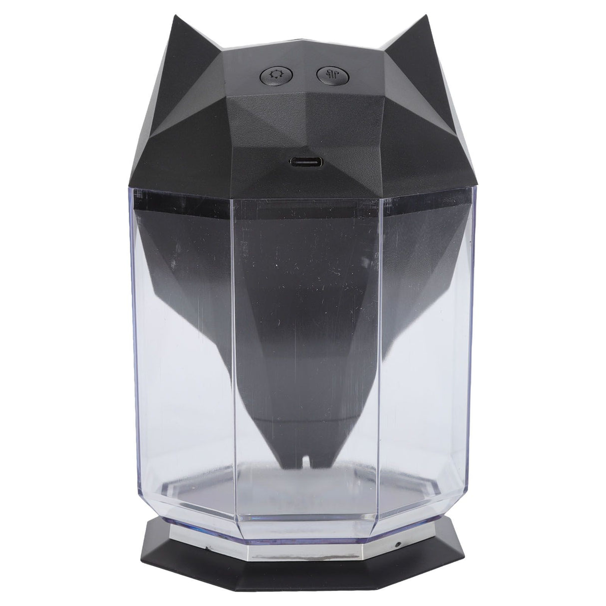 Air Humidifier Large Capacity Desktop Separated Electric Water Diffuser for Home Office Black