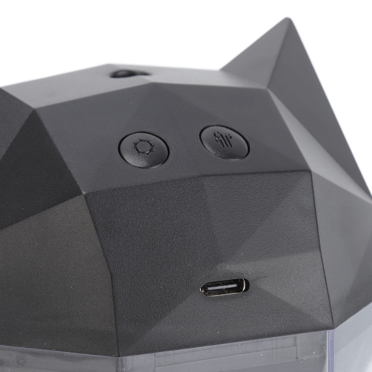 Air Humidifier Large Capacity Desktop Separated Electric Water Diffuser for Home Office Black