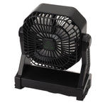 Camping Fan with LED Lantern 4 Levels 270 Degree Pivot Large Air Volume USB Rechargeable Outdoor Tent Fan, image 6