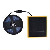 Solar Plant Grow Light Strip Solar Power Full Spectrum 5W LED High Luminous Flux Solar LED Grow Light Strips for Plant 3 Meters / 3.3yd - Side View