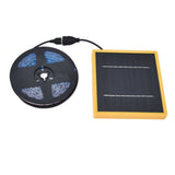 Solar Plant Grow Light Strip Solar Power Full Spectrum 5W LED High Luminous Flux Solar LED Grow Light Strips for Plant 3 Meters / 3.3yd - Close-Up Angle
