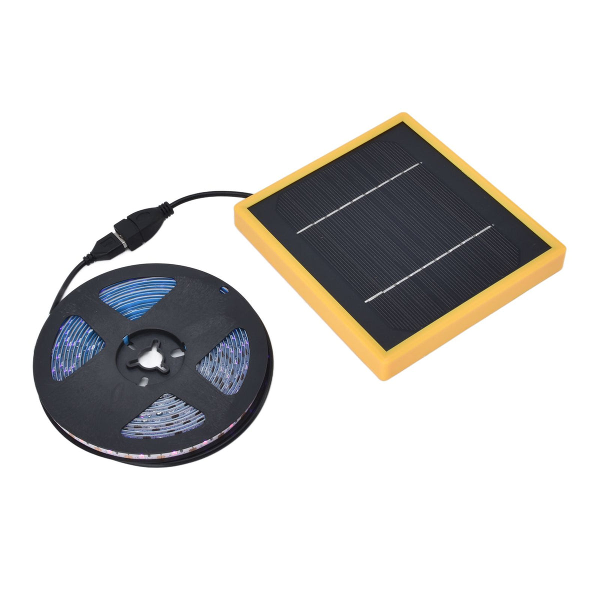 Solar Plant Grow Light Strip Solar Power Full Spectrum 5W LED High Luminous Flux Solar LED Grow Light Strips for Plant 3 Meters / 3.3yd