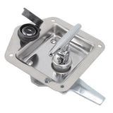 T Handle Latch Stainless Steel Polished Appearance Truck Toolbox Lock Tool Box Latch for Electrical Cabinets Toolboxes - Extra Image