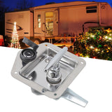 T Handle Latch Stainless Steel Polished Appearance Truck Toolbox Lock Tool Box Latch for Electrical Cabinets Toolboxes