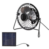 Photovoltaic Solar Panel Set Ventilation System Mini Portable USB Cooling Fan 5v 2.5w