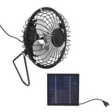 Photovoltaic Solar Panel Set Ventilation System Mini Portable USB Cooling Fan 5v 2.5w