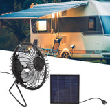 Photovoltaic Solar Panel Set Ventilation System Mini Portable USB Cooling Fan 5v 2.5w