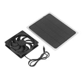 Solar Exhaust Fan Energy Saving Portable 5W 5V Solar Exhaust Fan for Camping RV Chicken Coop Dog House Tree House - Extra Image
