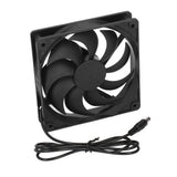 Solar Exhaust Fan Energy Saving Portable 5W 5V Solar Exhaust Fan for Camping RV Chicken Coop Dog House Tree House - Extra Image