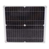 Solar Panel Kit 20W 12V Monocrystalline IP65 Waterproof DIY Solar Panel with 10A Solar Charge Controller for Outdoor