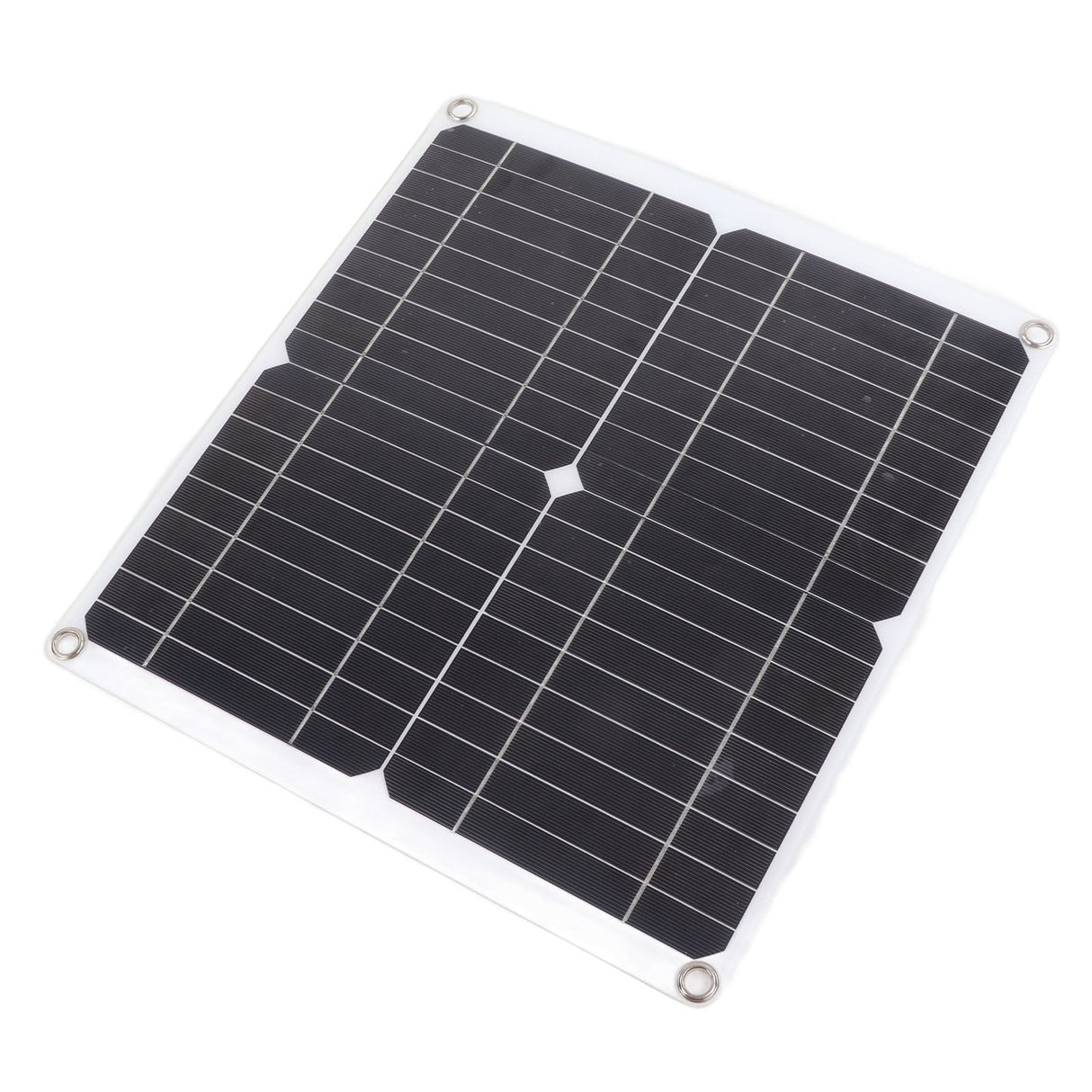 Solar Panel Kit 20W 12V Monocrystalline IP65 Waterproof DIY Solar Panel with 10A Solar Charge Controller for Outdoor