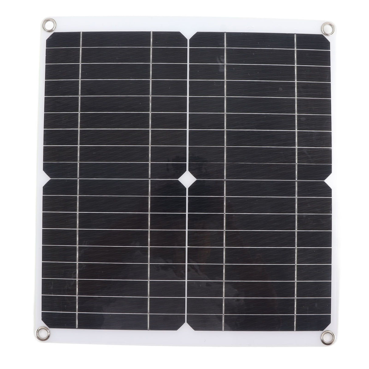 Solar Panel Kit 20W 12V Monocrystalline IP65 Waterproof DIY Solar Panel with 10A Solar Charge Controller for Outdoor