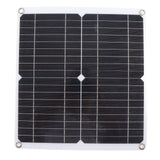Solar Panel Kit 20W 12V Monocrystalline IP65 Waterproof DIY Solar Panel with 10A Solar Charge Controller for Outdoor
