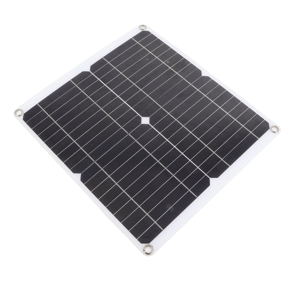 Solar Panel Kit 20W 12V Monocrystalline IP65 Waterproof DIY Solar Panel with 10A Solar Charge Controller for Outdoor