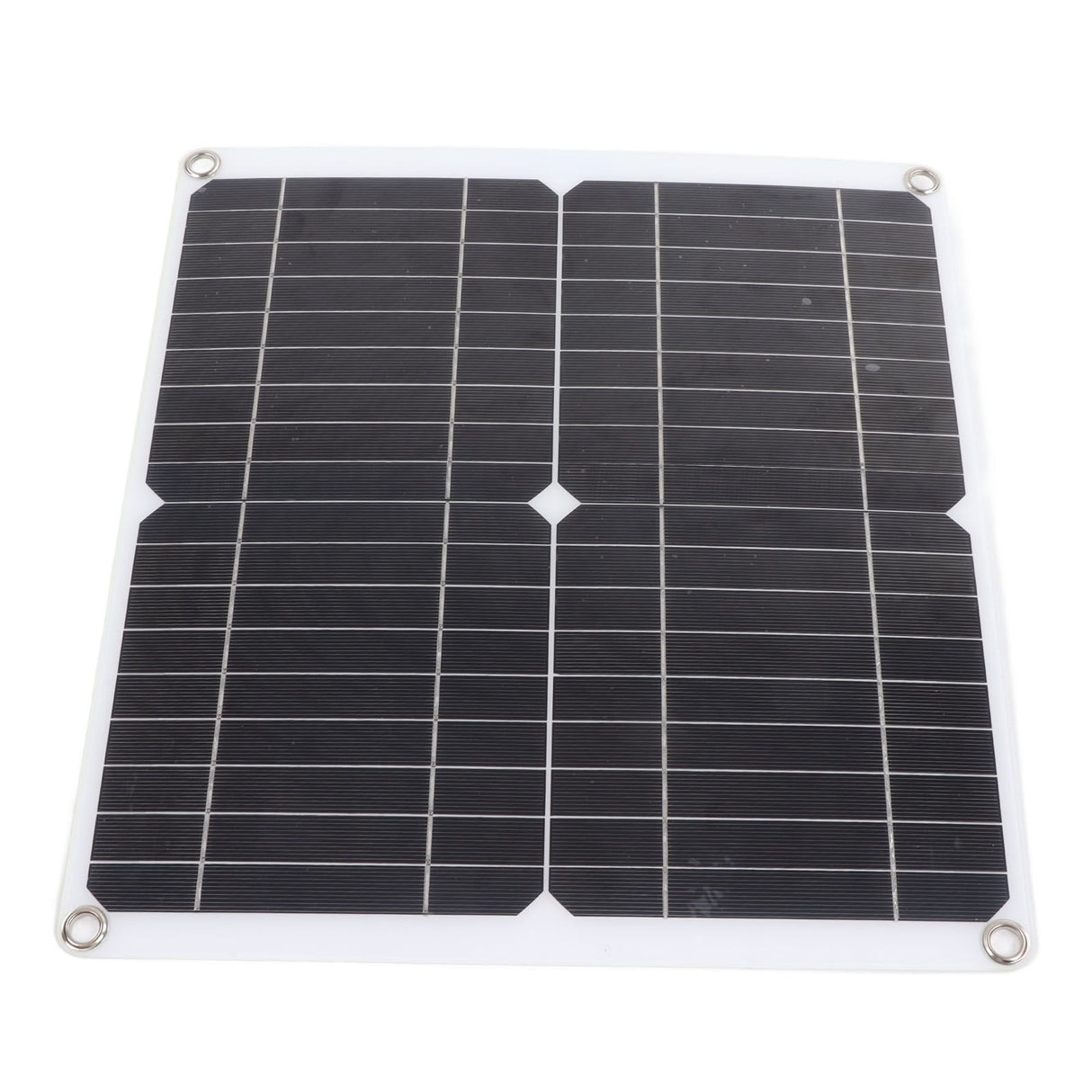 Solar Panel Kit 20W 12V Monocrystalline IP65 Waterproof DIY Solar Panel with 10A Solar Charge Controller for Outdoor