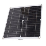 Solar Panel Kit 20W 12V Monocrystalline IP65 Waterproof DIY Solar Panel with 10A Solar Charge Controller for Outdoor