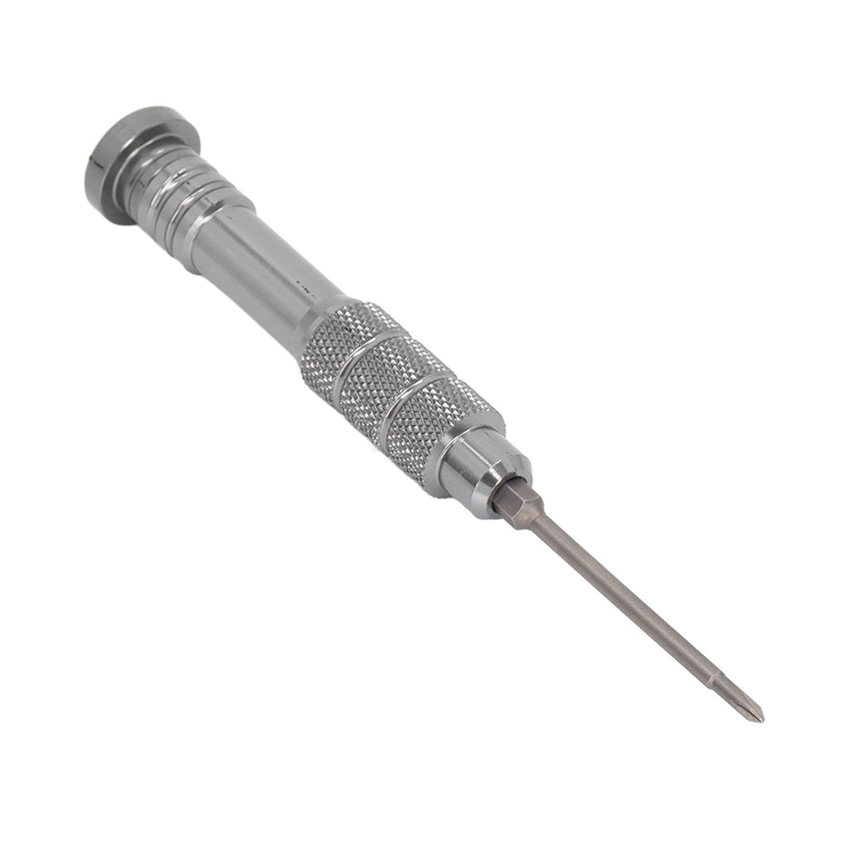 Steel Slotted Screwdriver Set with 9 Bits 2 Handles Hand Tool for Camera Lens Computer Electrical Maintenance