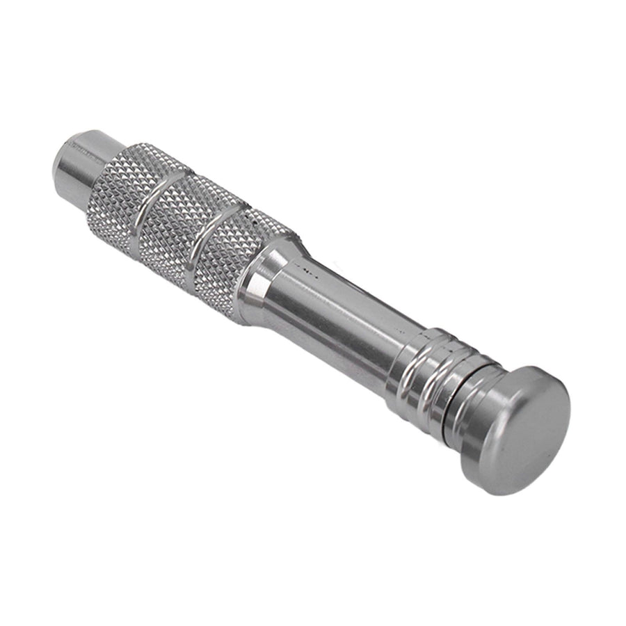 Steel Slotted Screwdriver Set with 9 Bits 2 Handles Hand Tool for Camera Lens Computer Electrical Maintenance