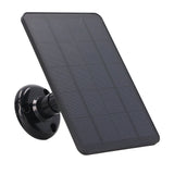 Solar Panel 4W 5V Outdoor Waterproof Weather Resistant Regulable Brackets Low Power Consumption Photovoltaic Panel - Side View