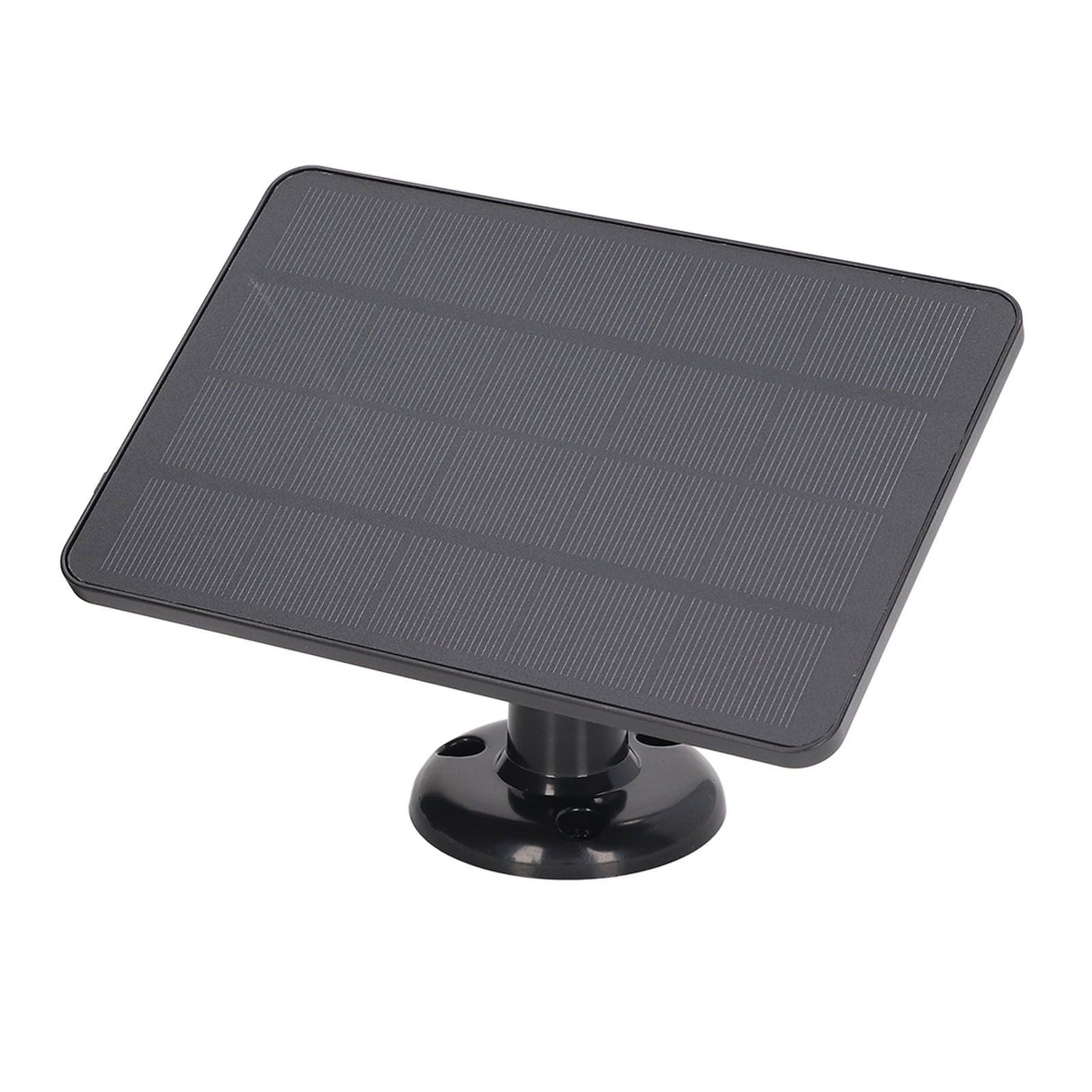 Solar Panel 4W 5V Outdoor Waterproof Weather Resistant Regulable Brackets Low Power Consumption Photovoltaic Panel