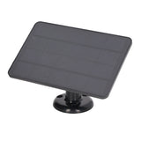 Solar Panel 4W 5V Outdoor Waterproof Weather Resistant Regulable Brackets Low Power Consumption Photovoltaic Panel