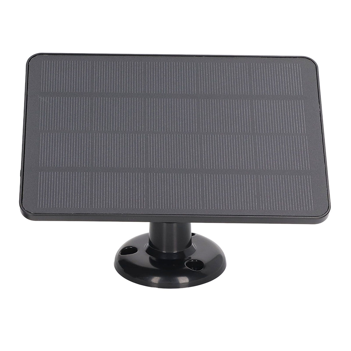 Solar Panel 4W 5V Outdoor Waterproof Weather Resistant Regulable Brackets Low Power Consumption Photovoltaic Panel