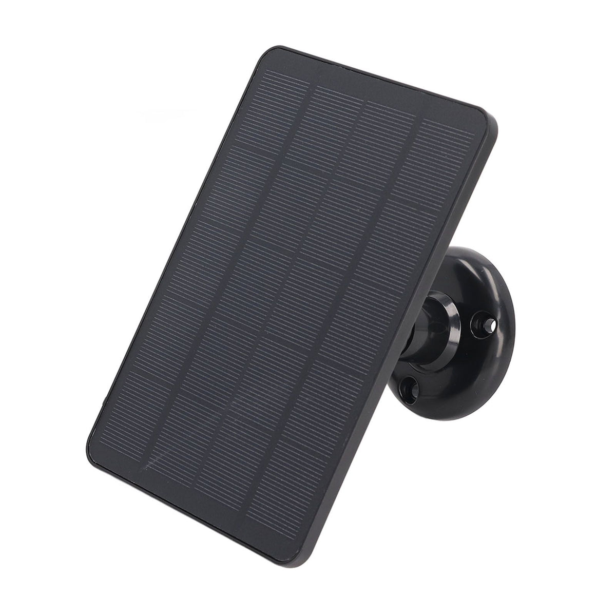 Solar Panel 4W 5V Outdoor Waterproof Weather Resistant Regulable Brackets Low Power Consumption Photovoltaic Panel