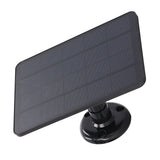 Solar Panel 4W 5V Outdoor Waterproof Weather Resistant Regulable Brackets Low Power Consumption Photovoltaic Panel