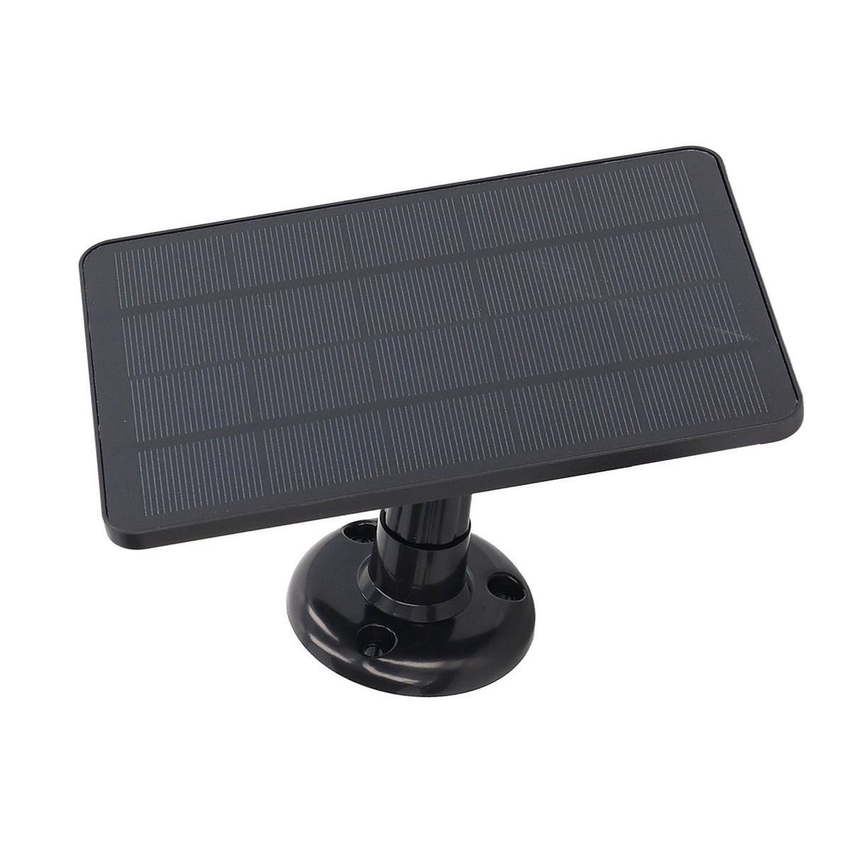 Solar Panel 4W 5V Outdoor Waterproof Weather Resistant Regulable Brackets Low Power Consumption Photovoltaic Panel