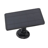 Solar Panel 4W 5V Outdoor Waterproof Weather Resistant Regulable Brackets Low Power Consumption Photovoltaic Panel