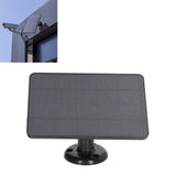 Solar Panel 4W 5V Outdoor Waterproof Weather Resistant Regulable Brackets Low Power Consumption Photovoltaic Panel