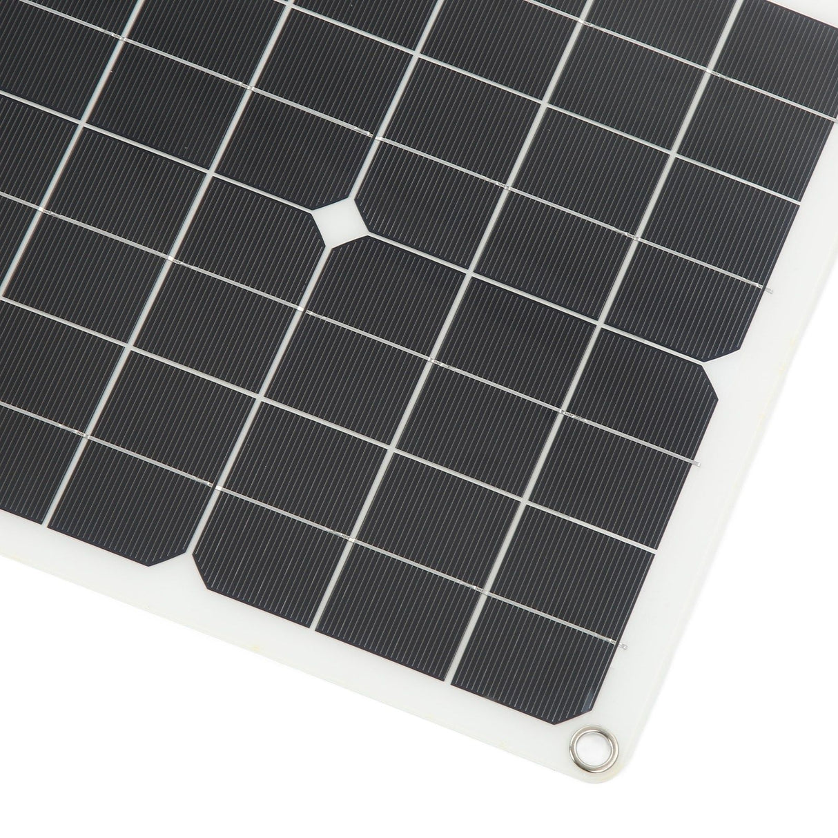 Solar Panel Kit Monocrystalline High Conversion Rate Dual USB Interface Output DIY Solar Panel for Hiking Camping 20W 5V