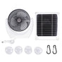 4.5W 5V Solar Panel Powered Fan Stable Convenient Output Efficiency Light Weight 6W 5V Solar Panel