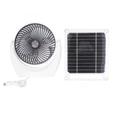 4.5W 5V Solar Panel Powered Fan Stable Convenient Output Efficiency Light Weight 6W 5V Solar Panel - Front View