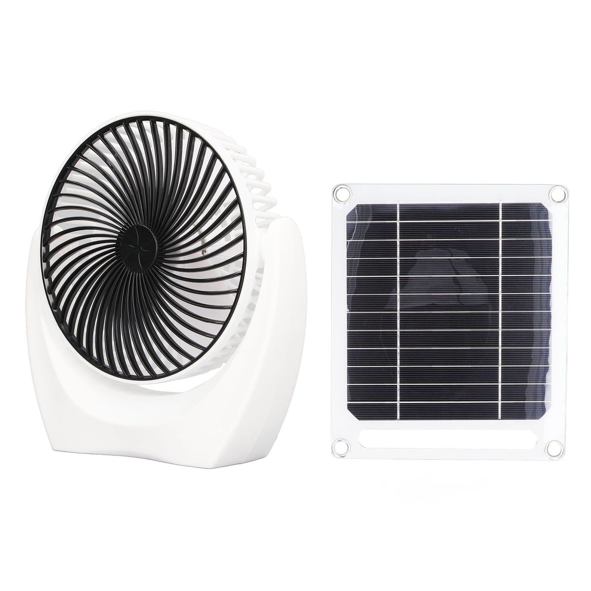 4.5W 5V Solar Panel Powered Fan Stable Convenient Output Efficiency Light Weight 6W 5V Solar Panel